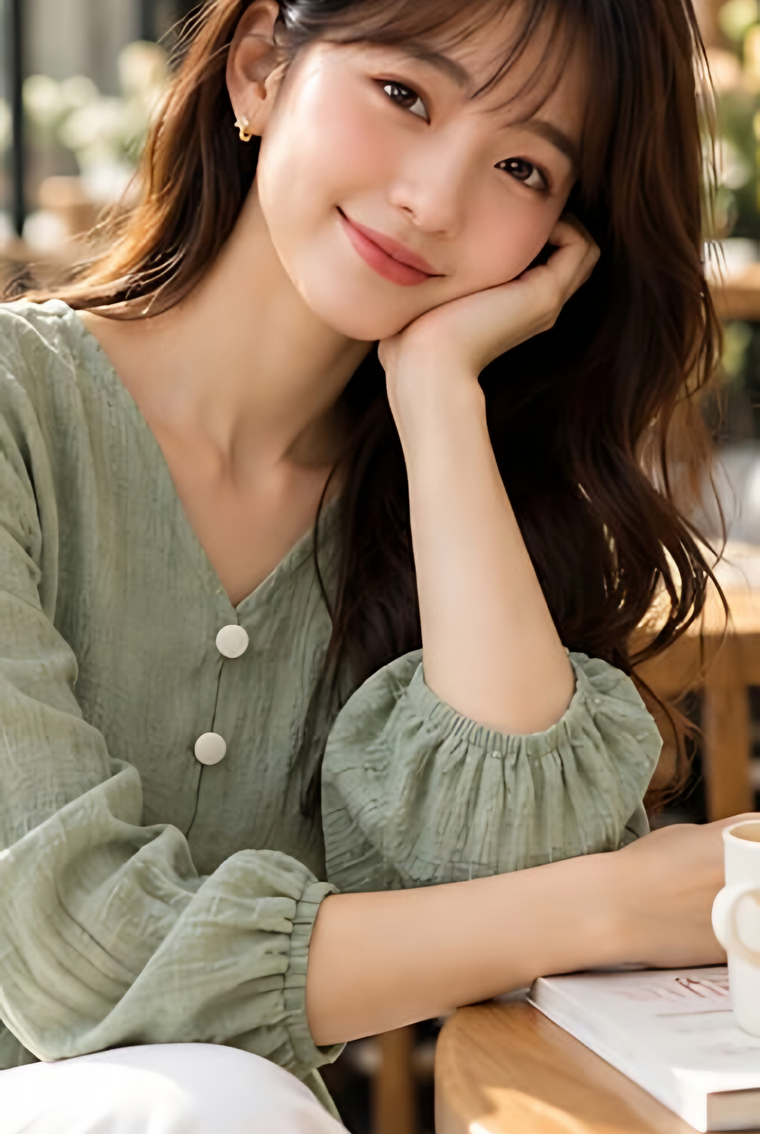 Moon Drawstring Top