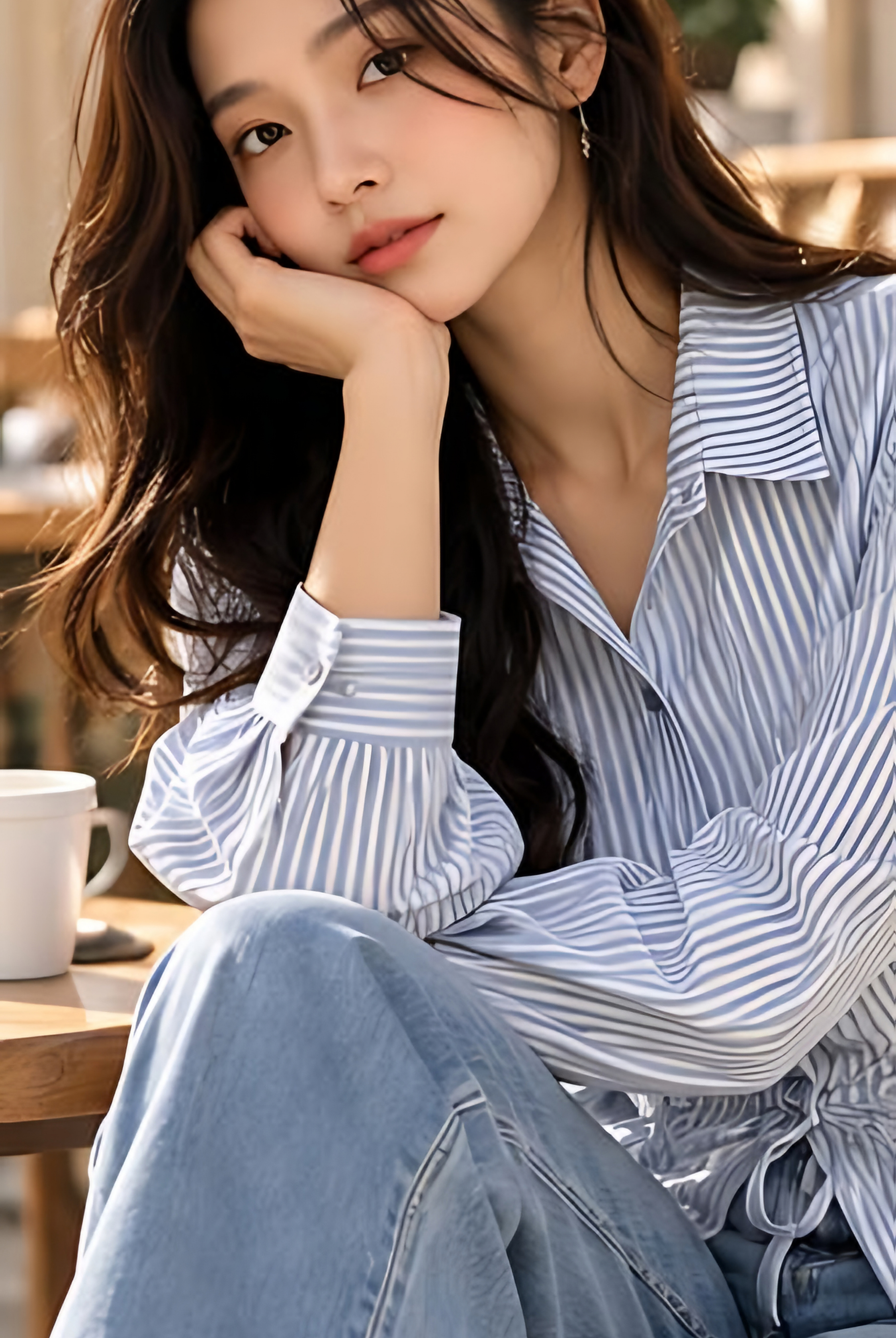 Striped Side-Dori Shirt