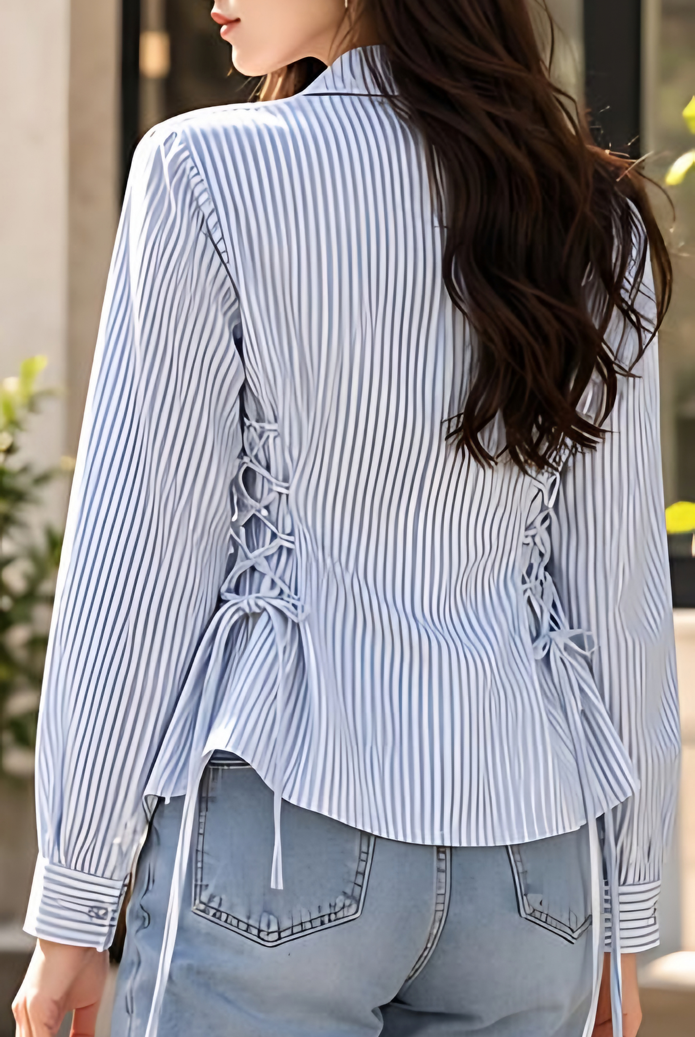 Striped Side-Dori Shirt