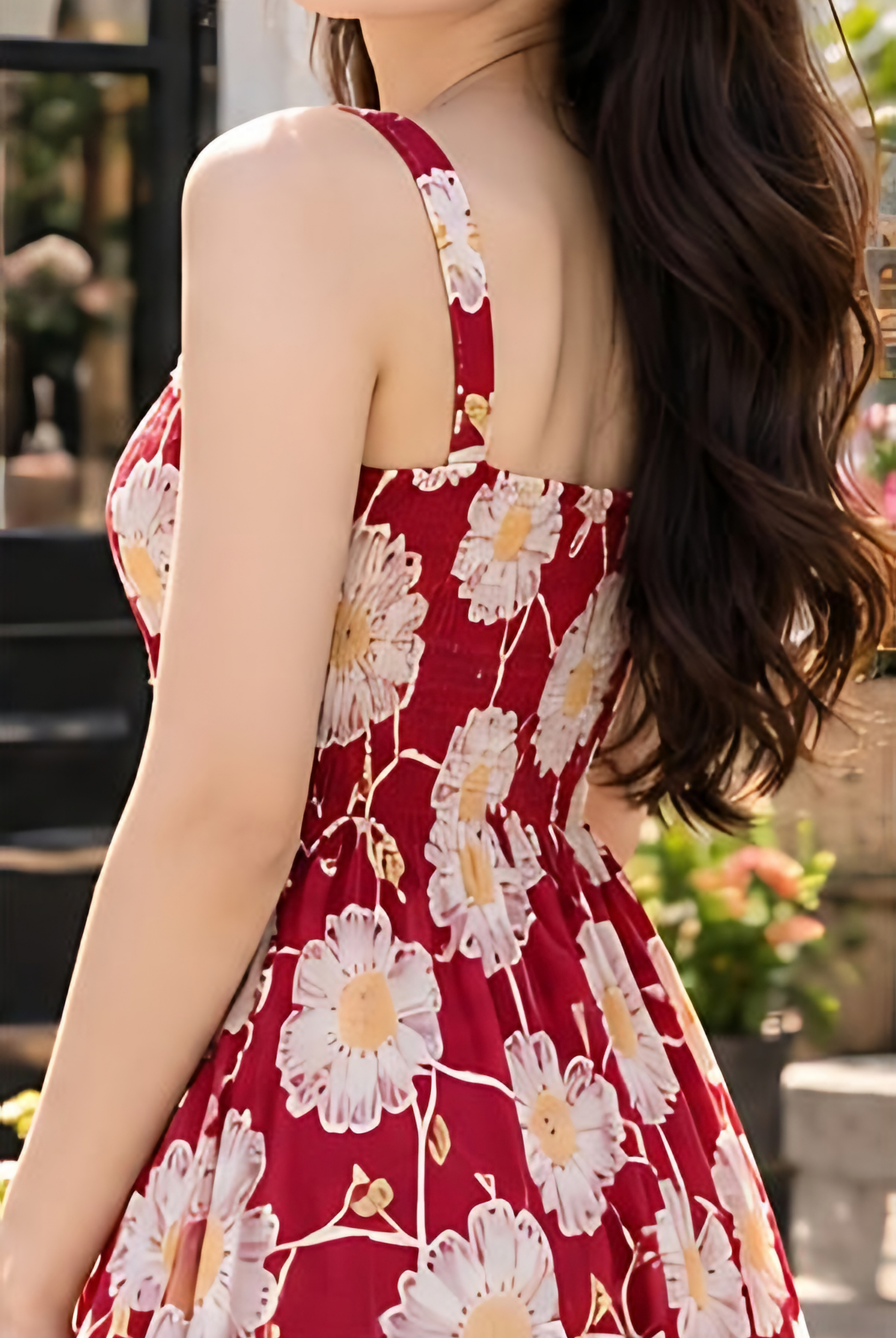 Tanisha Floral Smocked Tunic