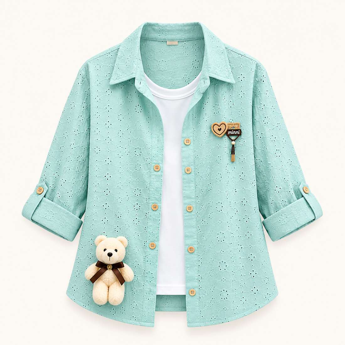 Relaxed Shirt + Graphic Inner