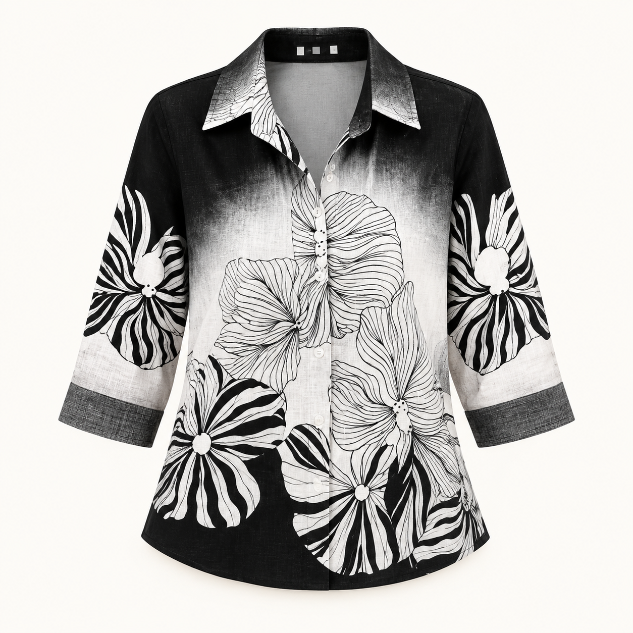 Floral Side-Dori Shirt