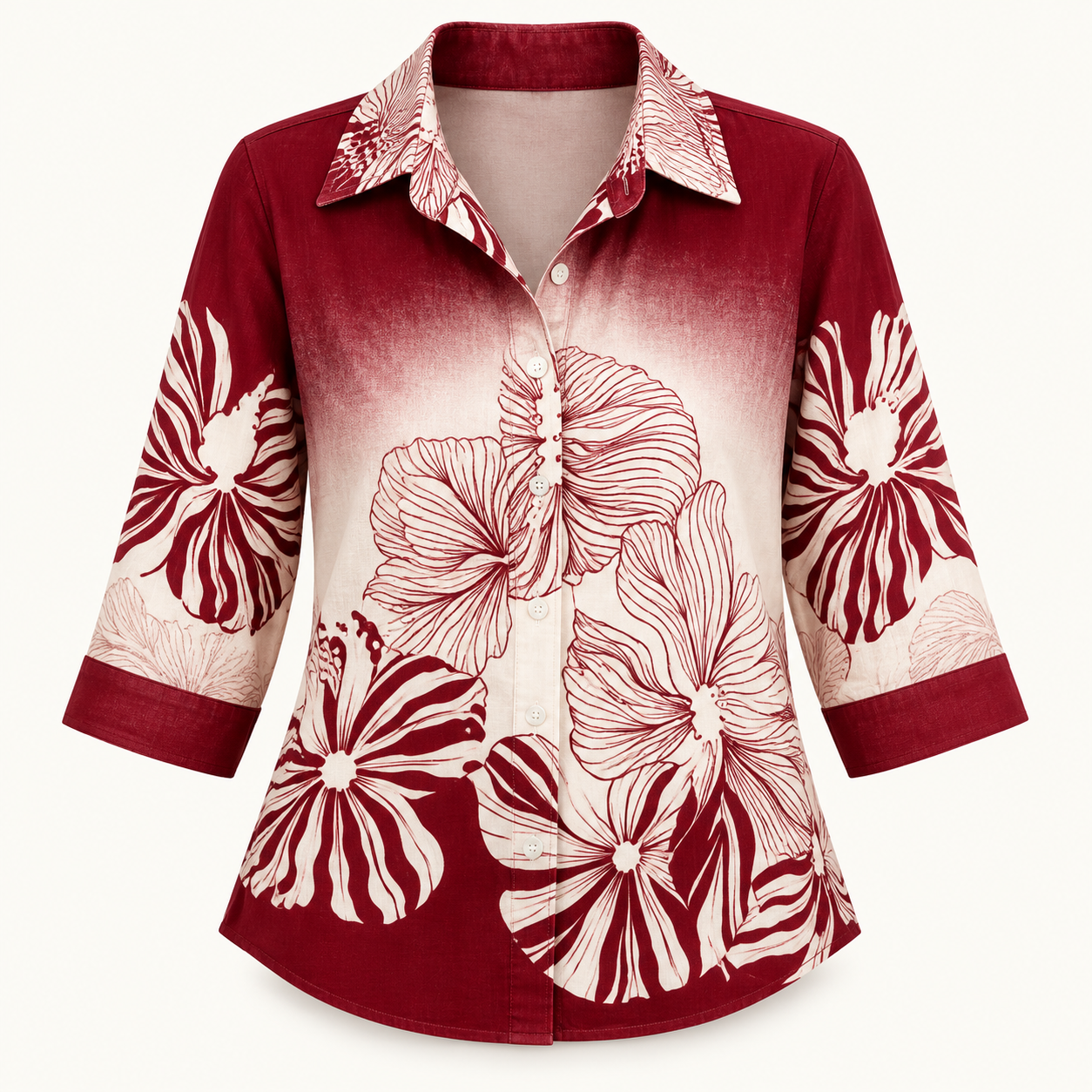 Floral Side-Dori Shirt