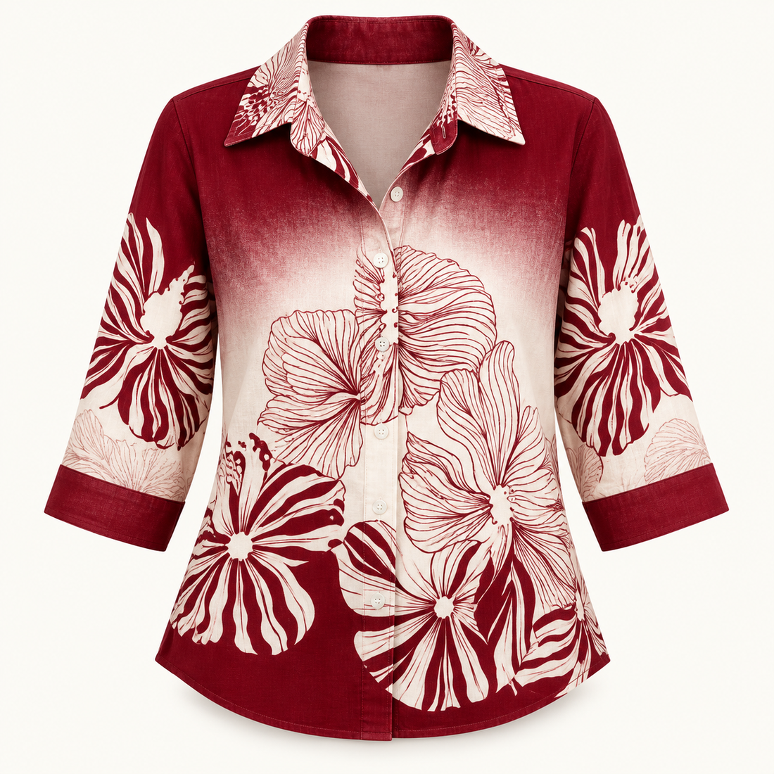 Floral Side-Dori Shirt