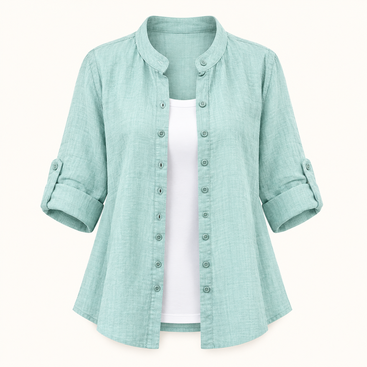 Embellished Shirt + Inner