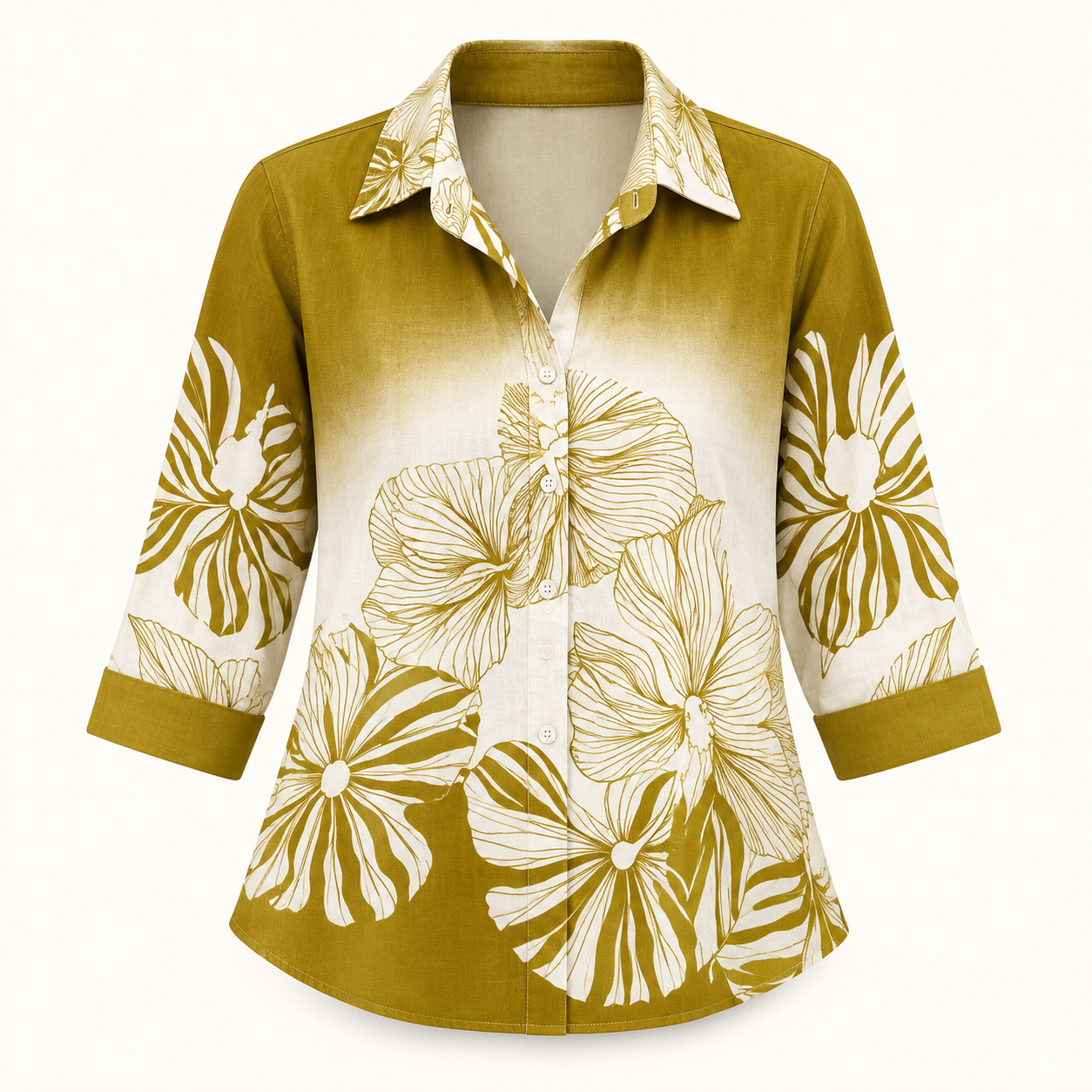 Floral Side-Dori Shirt