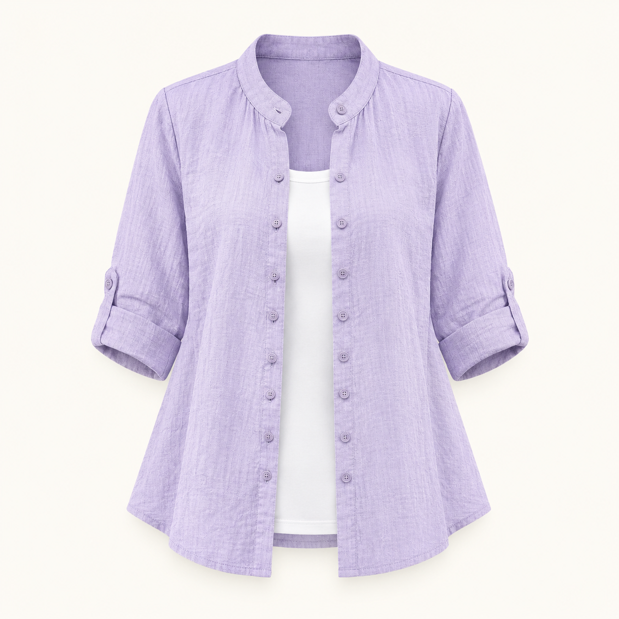 Embellished Shirt + Inner