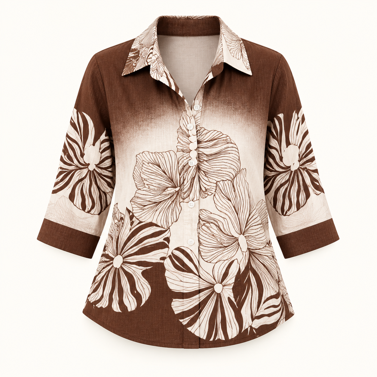 Floral Side-Dori Shirt