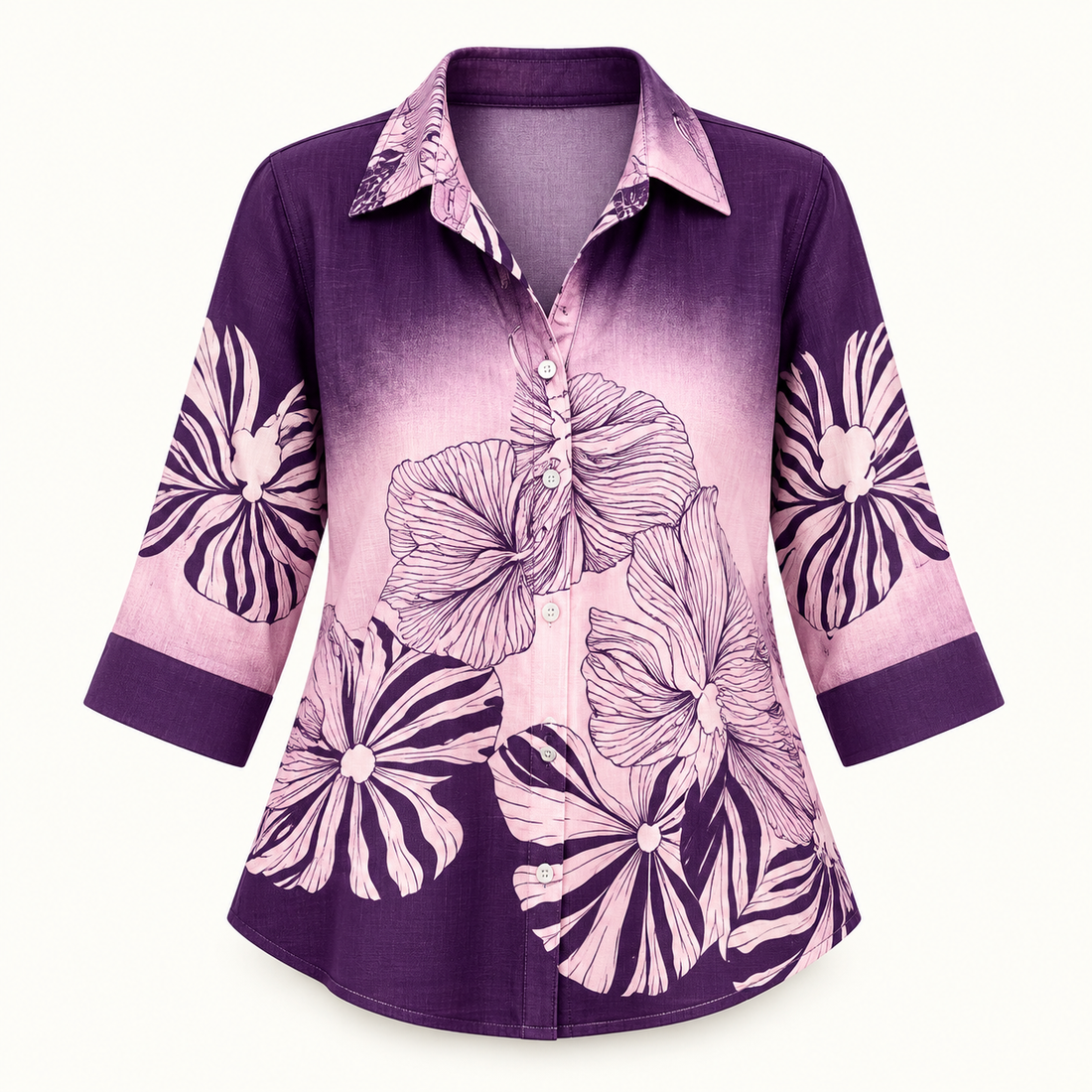 Floral Side-Dori Shirt