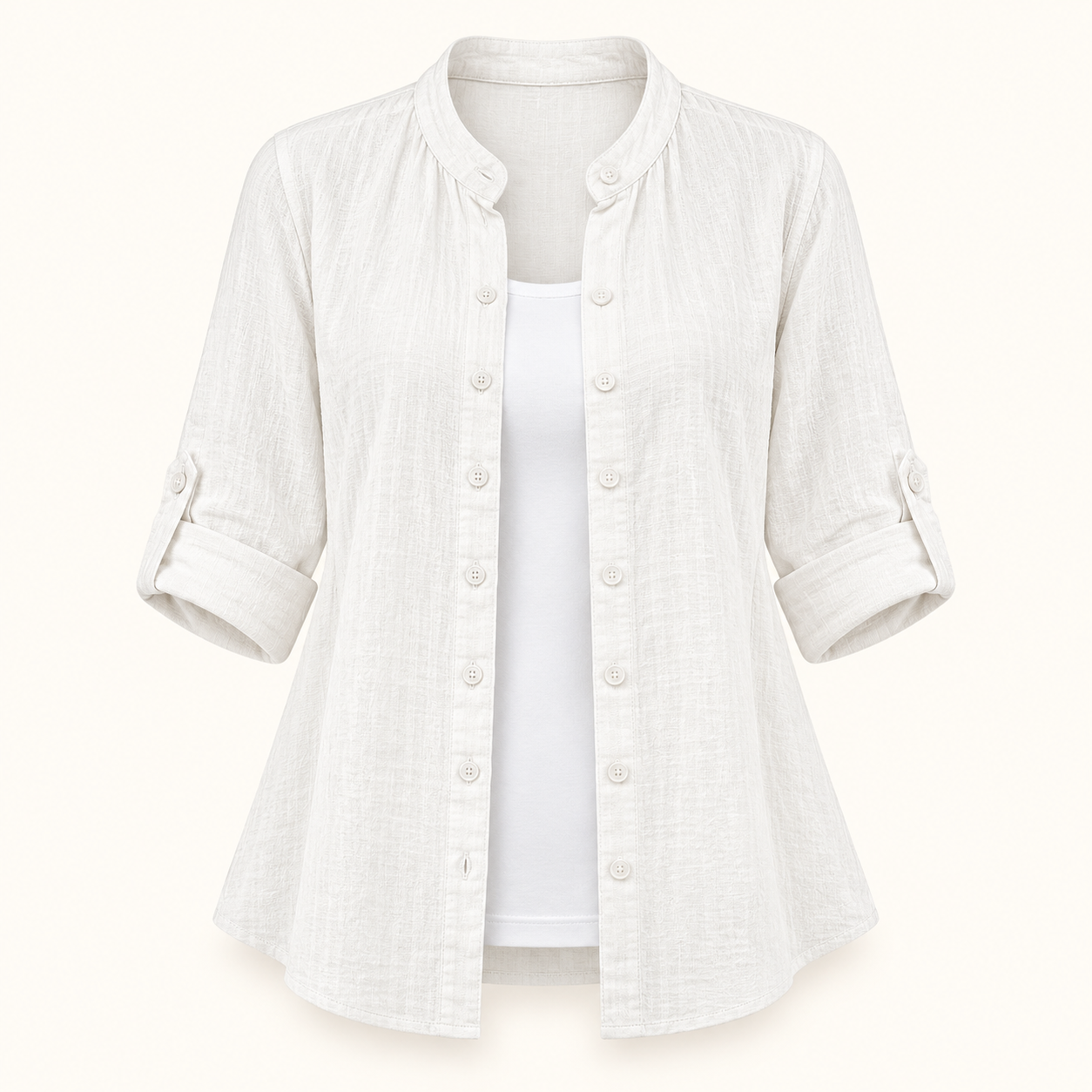 Embellished Shirt + Inner