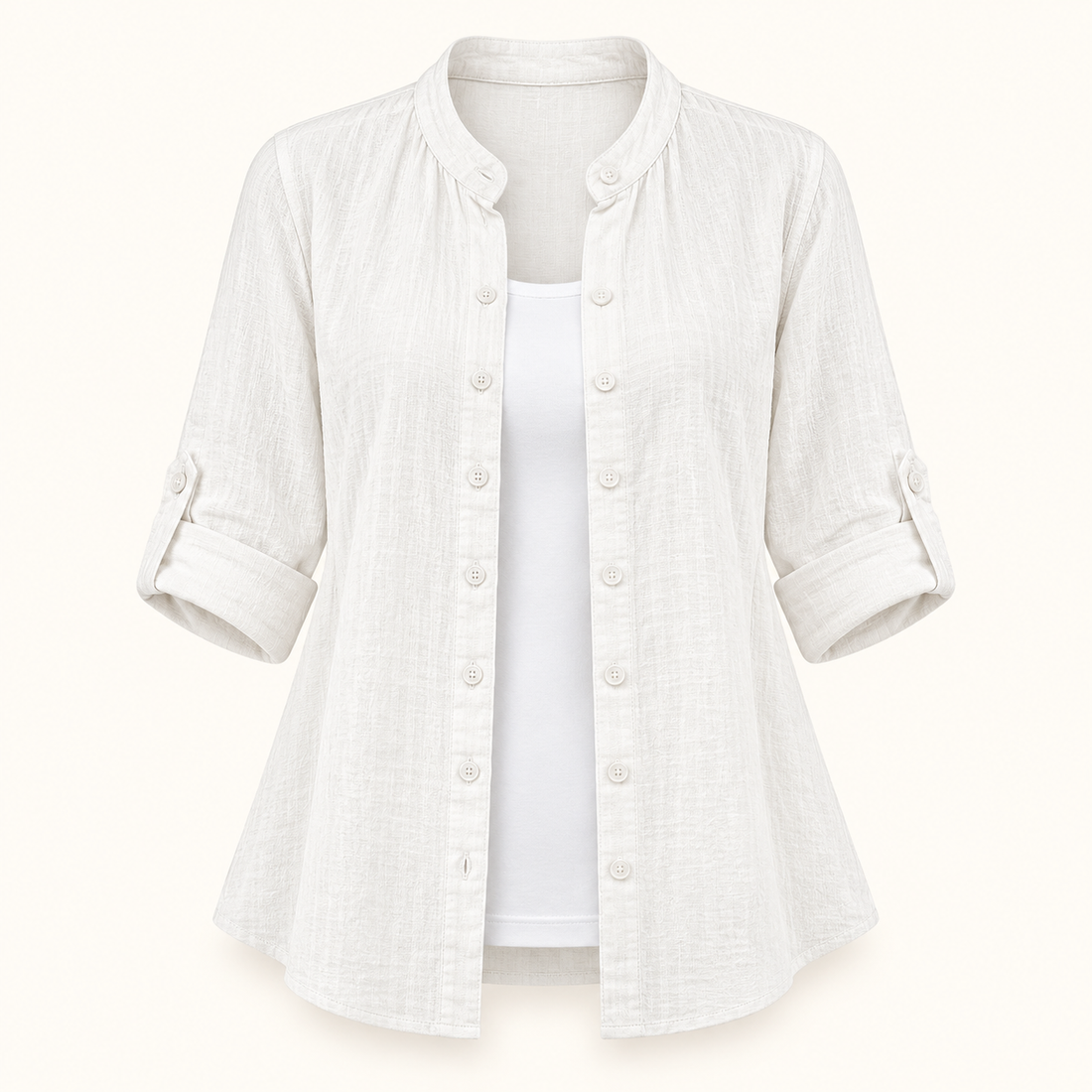 Embellished Shirt + Inner