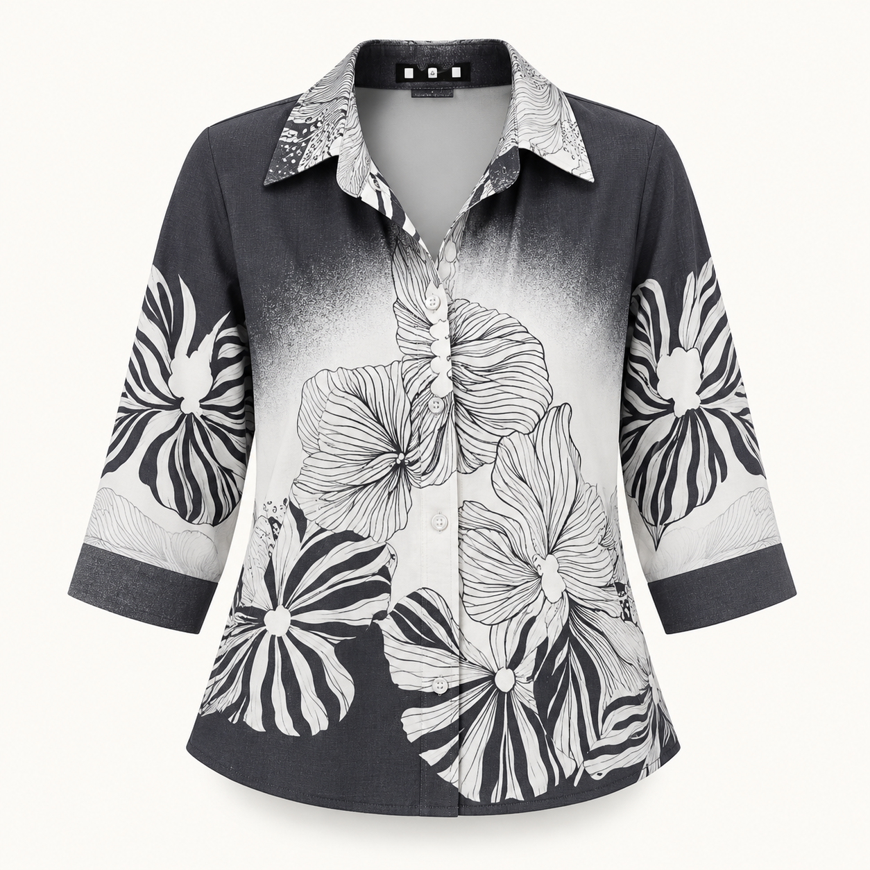 Floral Side-Dori Shirt
